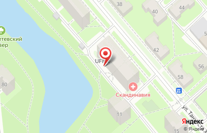 Медицинский центр Скандинавия на улице Танкиста Хрустицкого на карте