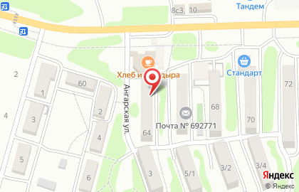 Страховое агентство на 1-ой Рабочей улице на карте