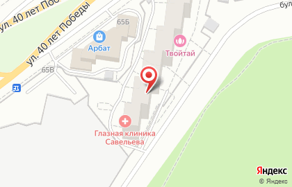 Клиника Медицинская практика в Автозаводском районе на карте
