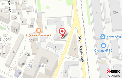 Автотехцентр Восток-Авто в Ленинском районе на карте
