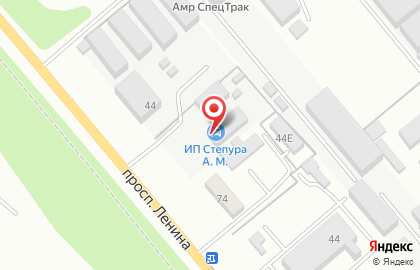 Автосервис Мотор-центр на проспекте Ленина на карте