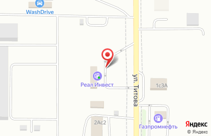 РеалИнвест на улице Титова на карте