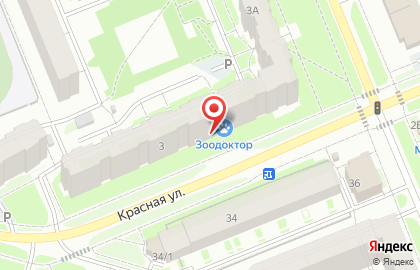 Ветеринарная клиника Зоодоктор на карте