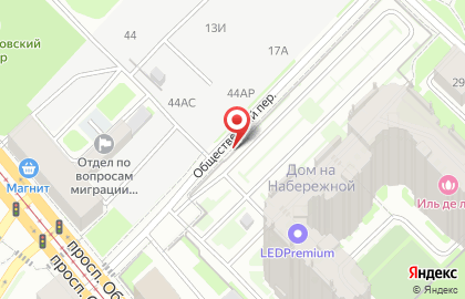 Луч, ск на карте