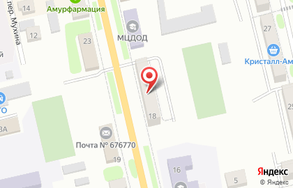 Микрокредитная компания Норд Финанс в Благовещенске на карте