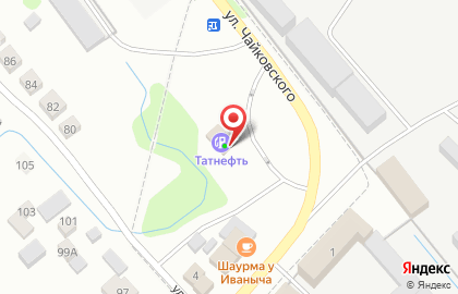 Шиномонтажная мастерская в Ижевске на карте