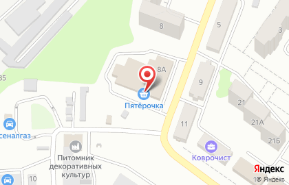 Торговая компания Пакетон в Куйбышевском районе на карте