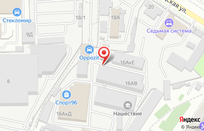 Уральский промышленный центр на карте