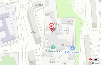 Восточного АО на Партизанской на 1-й Пугачёвской улице на карте