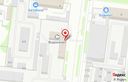Водоканал в Иваново на карте