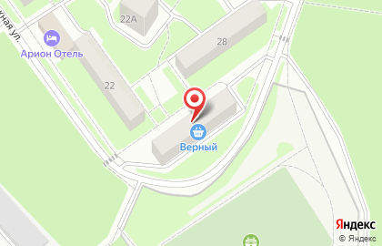 Чувство стиля на Парковой улице на карте
