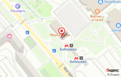 Студия цветов Лаванда на Костромской улице на карте
