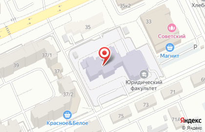 Омский государственный университет им. Ф.М. Достоевского в Омске на карте