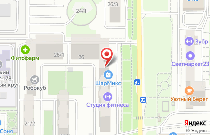 Кортекс+ на улице Героев-Разведчиков на карте