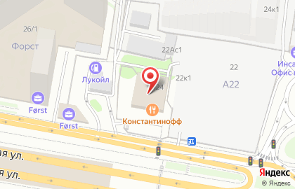 Ресторан Константинофф на карте