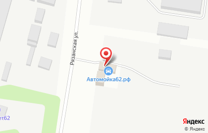 Автомойка в Рязани на карте