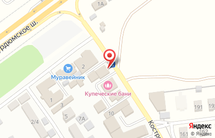 Магазин хозтоваров Данила на карте