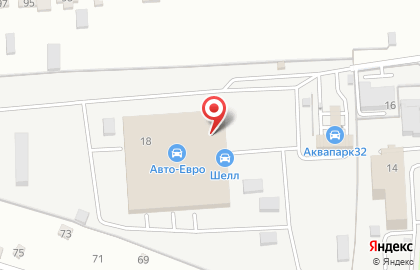 Автосервис Сенатор в Брянске на карте