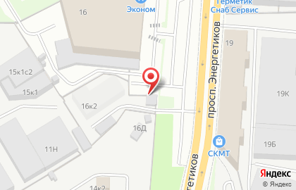 Шиномонтажная мастерская Forsage в Красногвардейском районе на карте