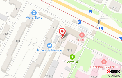 Магазин морепродуктов Золотая рыбка в Коломне на карте