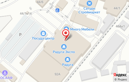 Салон мебели Уютный дом в Калининском районе на карте
