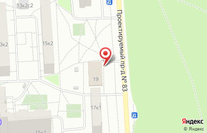 Супермаркет Пятёрочка на 1-й Вольской улице, 19 на карте