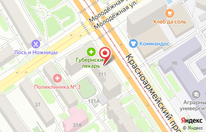 Магазин мясной продукции Вкусная жизнь на Красноармейском проспекте, 111 на карте