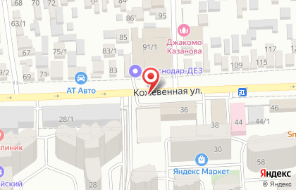 Строительная компания Новация на Кожевенной улице на карте