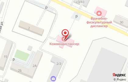 Обособленное структурное подразделение в г. Белово Кузбасский Клинический Кожно-венерологический Диспансер на карте