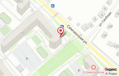 Магазин Красное & Белое в Рязани на карте