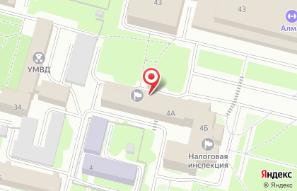Комитет по управлению имуществом г. Череповец на карте