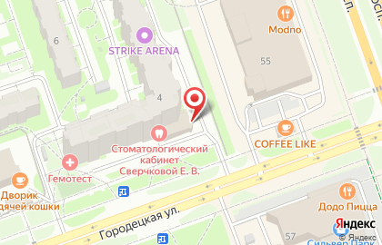 Боровичи-Мебель в Череповце на карте