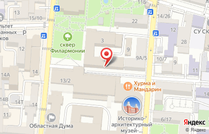 Астраханский колледж культуры на карте