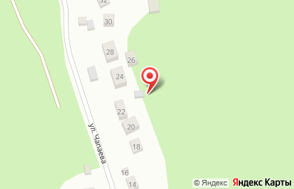 Олимпия на улице Чапаева на карте