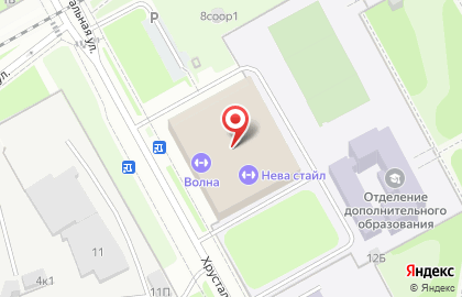 Спортивно-оздоровительный комплекс Волна на карте