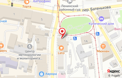 Leto на улице Гагарина на карте