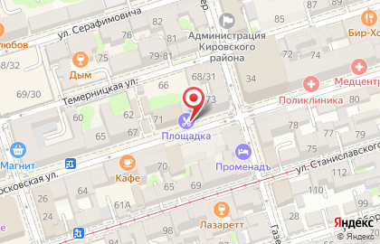 Компания Регион Сервис на Московской улице на карте