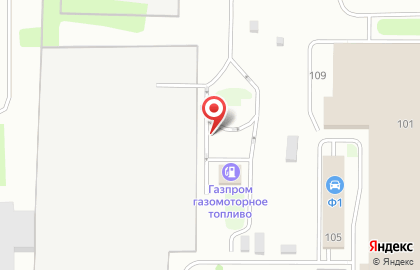 АГНКС Газпром на проспекте Победы на карте