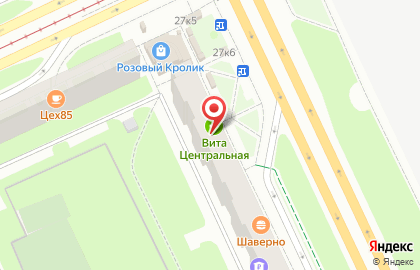 Банкомат Альфа-Банк на проспекте Большевиков, 21 на карте