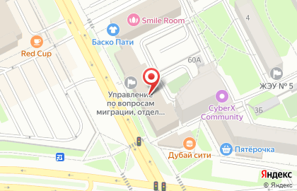 Секонд-хенд Баско Пати на улице Николая Островского на карте