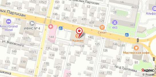 Караоке-клуб ИСТЕРИКА на карте