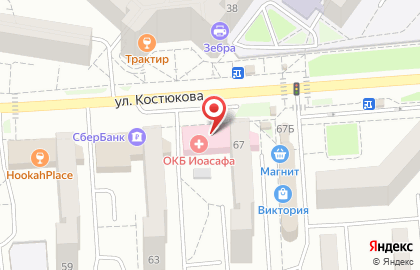 Белгородский областной центр восстановительной медицины и реабилитации на карте