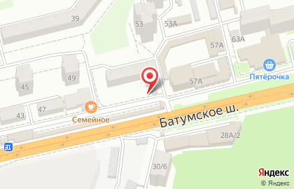 Торгово-сервисная компания Мобильные системы Джи ЭС ЭМ в Лазаревском районе на карте