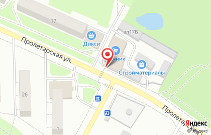 Транспортная компания Переезд ПРО100 на Пролетарской улице на карте