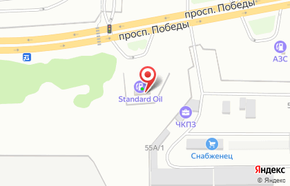 Торгово-производственная фирма на проспекте Победы на карте