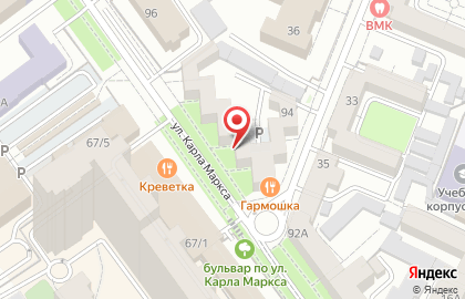 Фея-Тур на улице Карла Маркса на карте