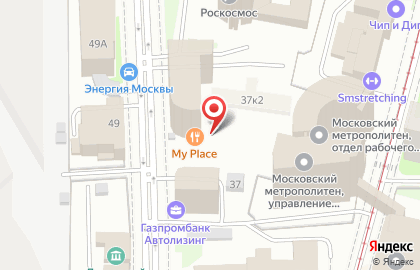 СПУТНИК на улице Щепкина на карте