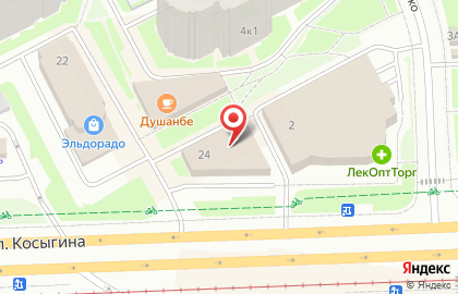 Фаркоп78 на проспекте Косыгина на карте