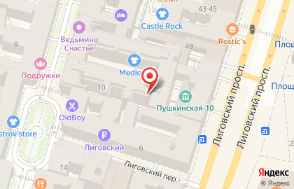 Интернет-магазин MrDom на метро Маяковская на карте