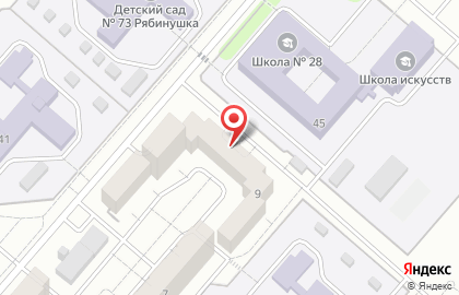Библиотека семейного чтения №48 на карте